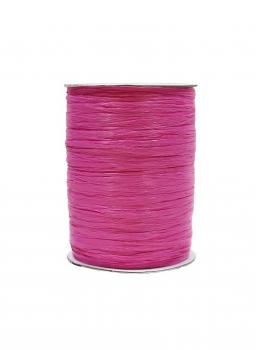 Geschenkband 100m pink matt Rayon Raffia
